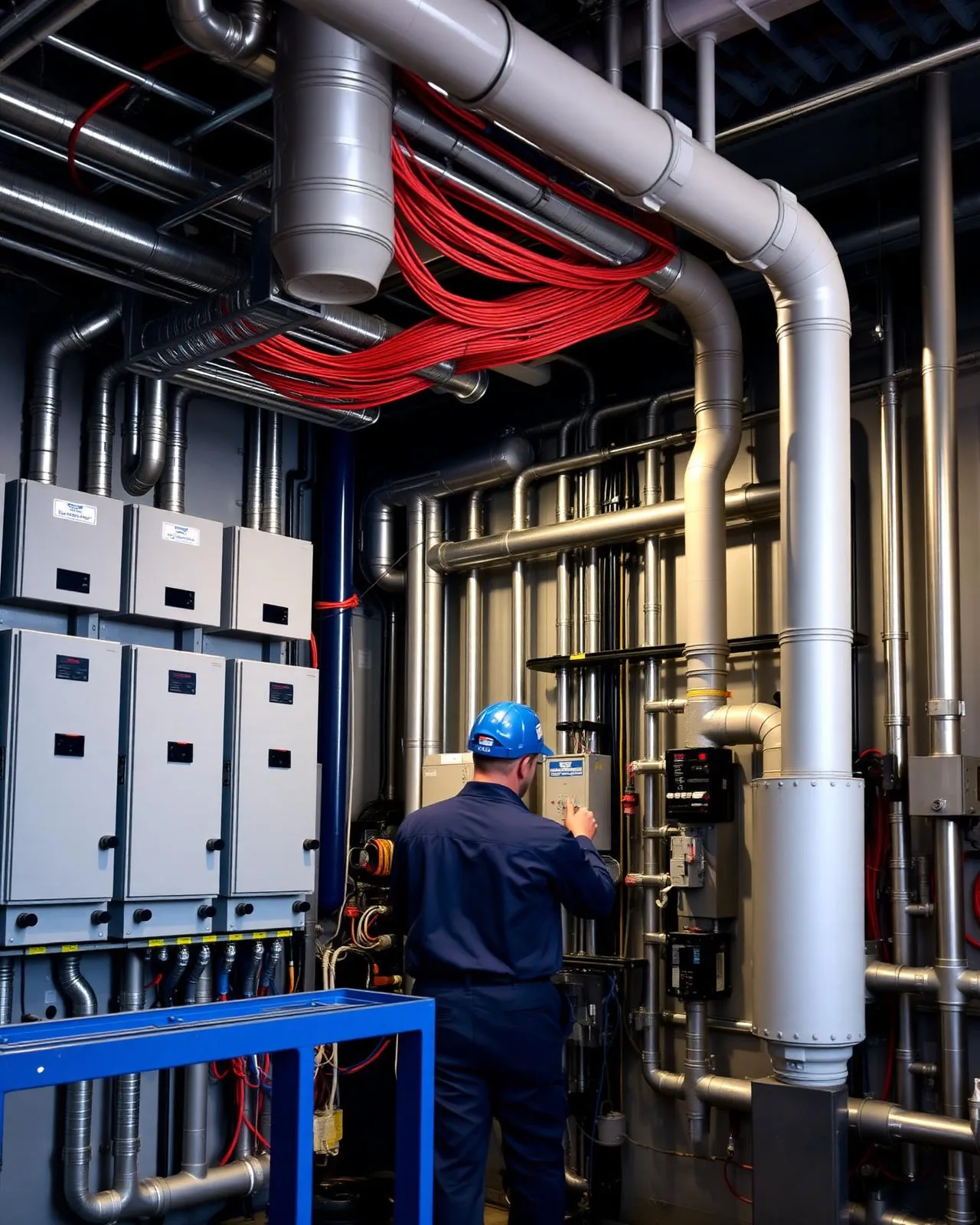 MEP Contracting — Mechanical, Electrical & Plumbing